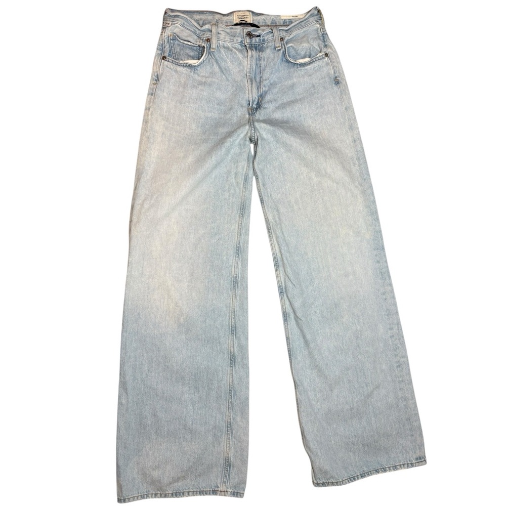 Citizens Of Humanity Paloma Wide Leg Jeans Baggy Premium Vintage 26 Light Wash